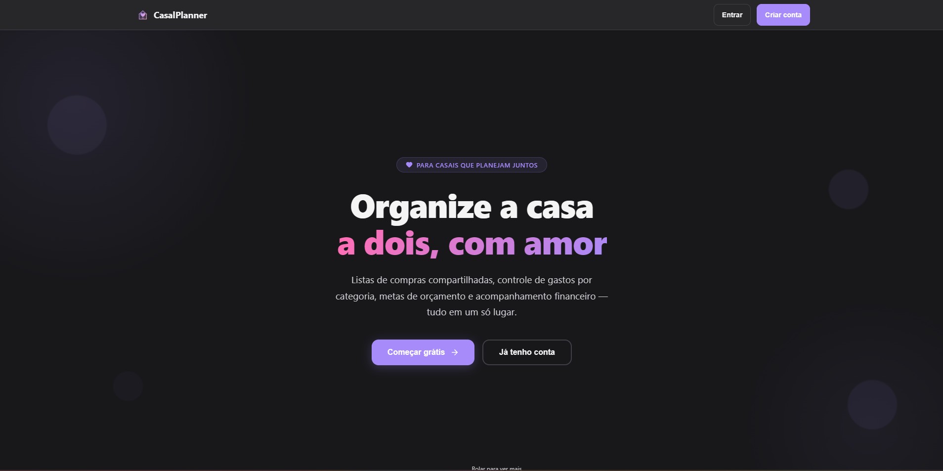 Casal Planner
